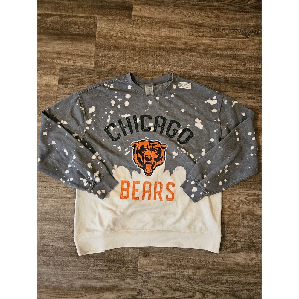 Chicago Bears Gameday Couture Sweatshirt Gray Women's Size S